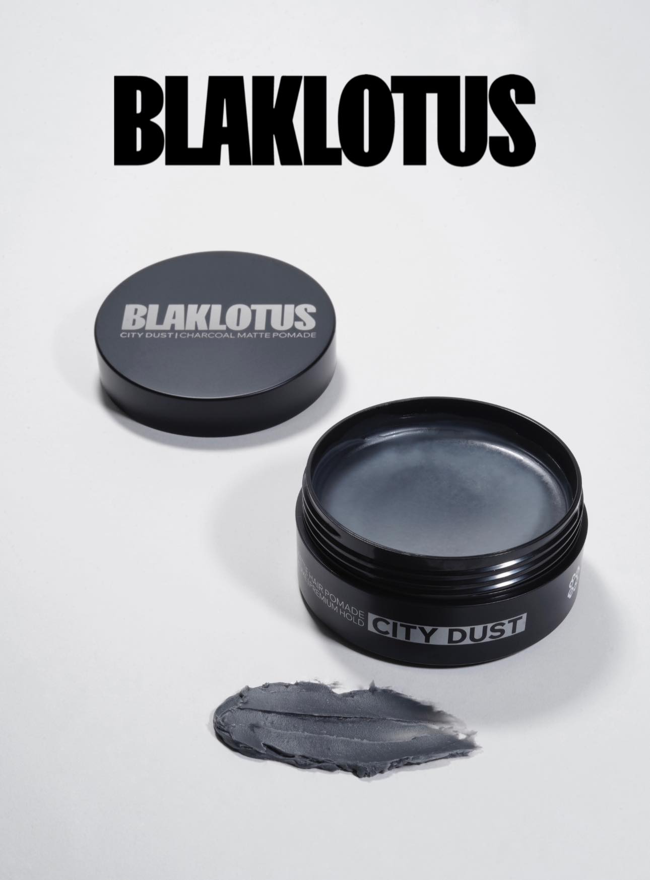 Blaklotus: City Dust Pomade Gốc Dầu Kiểu Clay