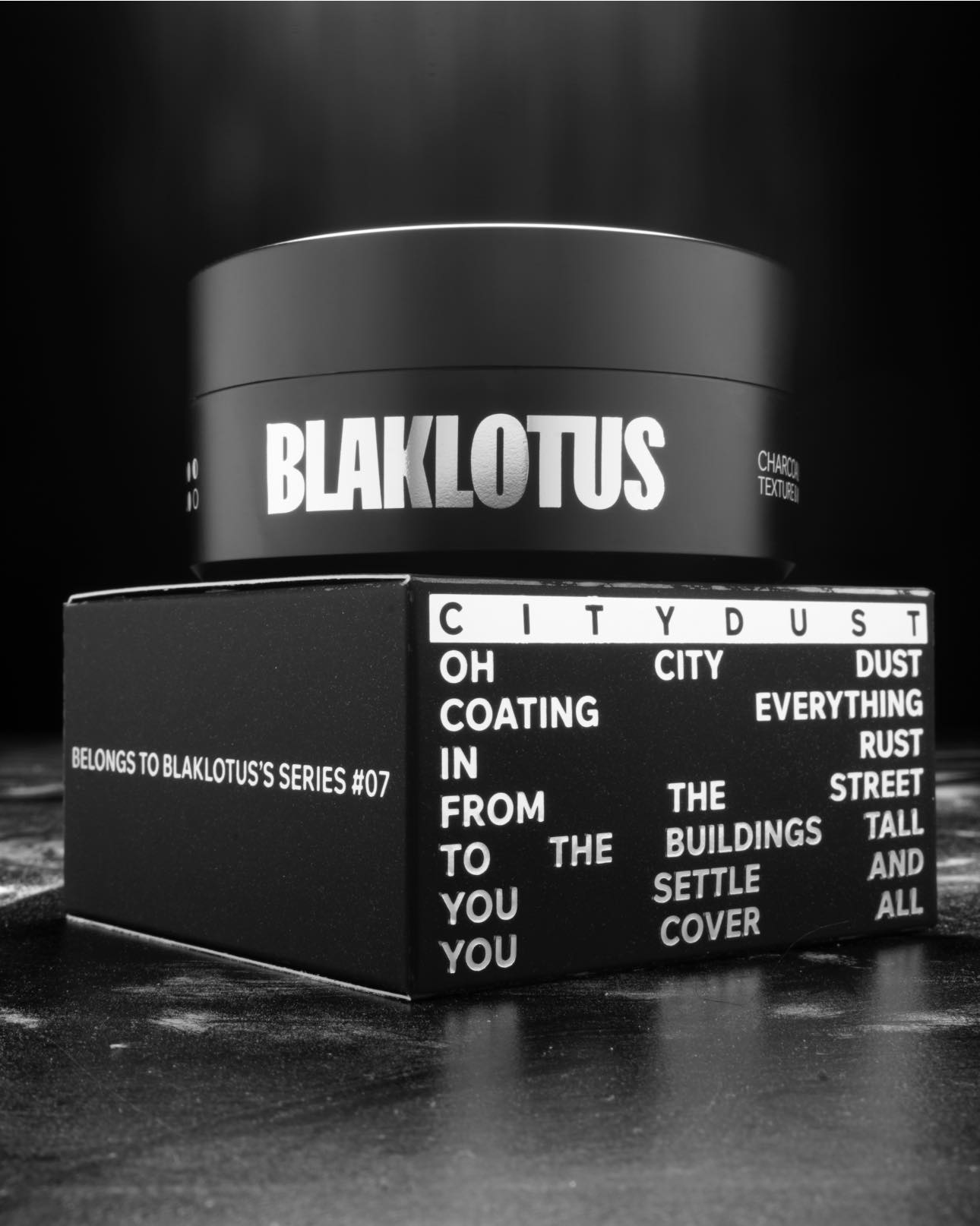 Blaklotus: Sáp Vuốt Tóc Phủ Mờ City Dust