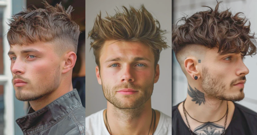 Kiểu tóc Textured Crop năng động hiện đại